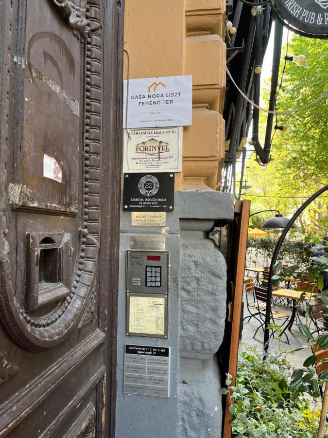 Apartament Casa Nora Liszt Ferenc Ter Budapeszt Zewnętrze zdjęcie